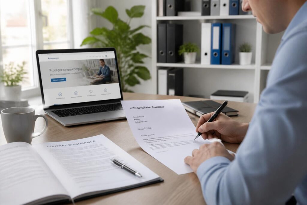 découvrez un modèle de lettre de résiliation d'assurance accompagné de conseils pratiques pour une démarche rapide et efficace.
