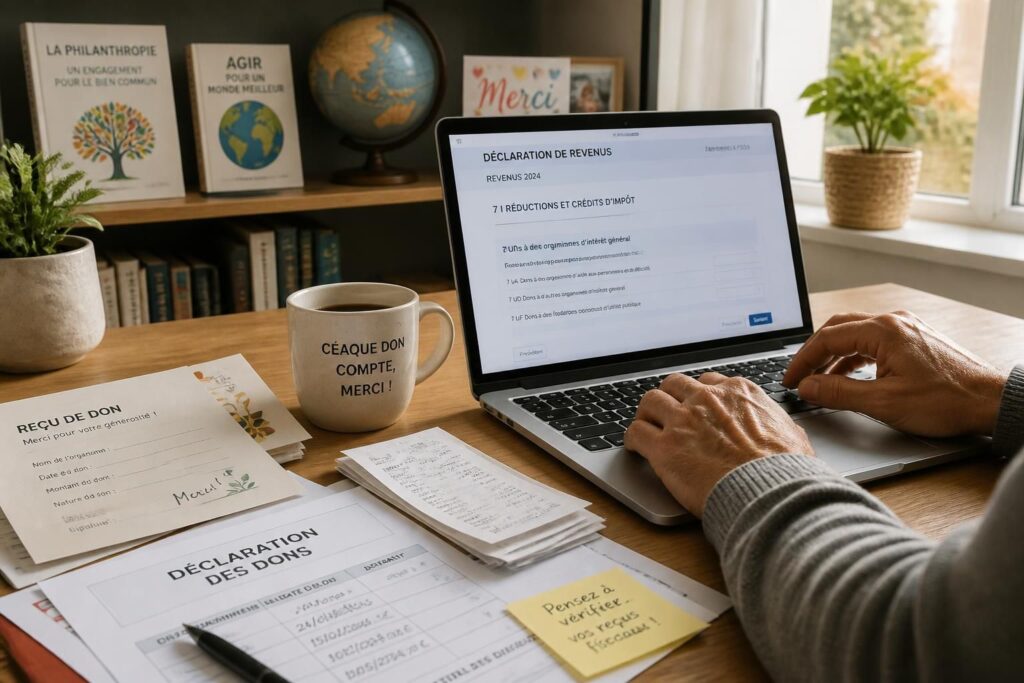 découvrez comment déclarer vos dons aux associations pour bénéficier d'une réduction d'impôt. guide pratique pour optimiser vos avantages fiscaux grâce à vos dons.